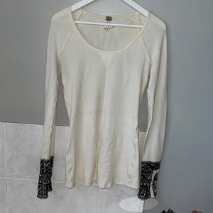 Free people long sleeve shirt